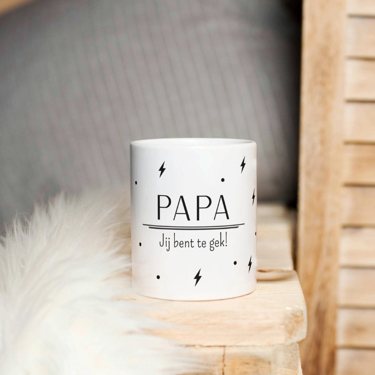 Mok voor papa - Vaderdag cadeau - papa jij bent te gek!