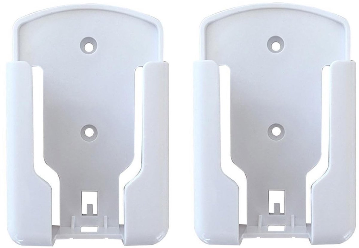 Allecto - Houder voor Afstandsbediening - Wandhouder - Zelfklevend - Wit - Opbergdoos - Ideaal voor Airconditioning en TV - Compact formaat