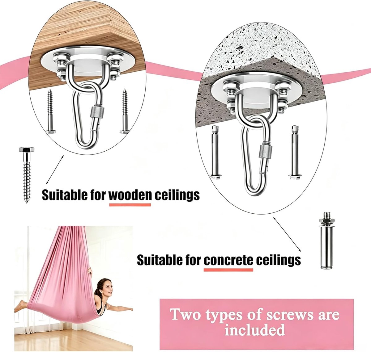 Yoga hangmat - Aerial swing thumbnail 4