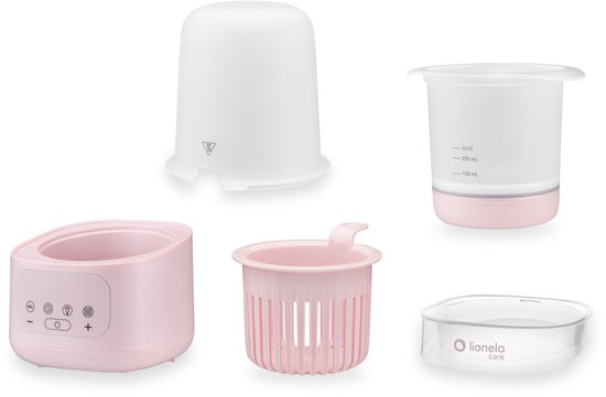 Lionelo ThermUP 4.0 Flessenwarmer - Met Unieke Uitneembare Container - 400W Snel Opwarmen - 6 Functies incl. Steriliseren & Ontdooien - Nachtlampje met 3 Standen - Touchscreen - Temperatuurregeling 25-100°C - Veilig & Hygiënisch Design van LIONELO — afbeelding 2