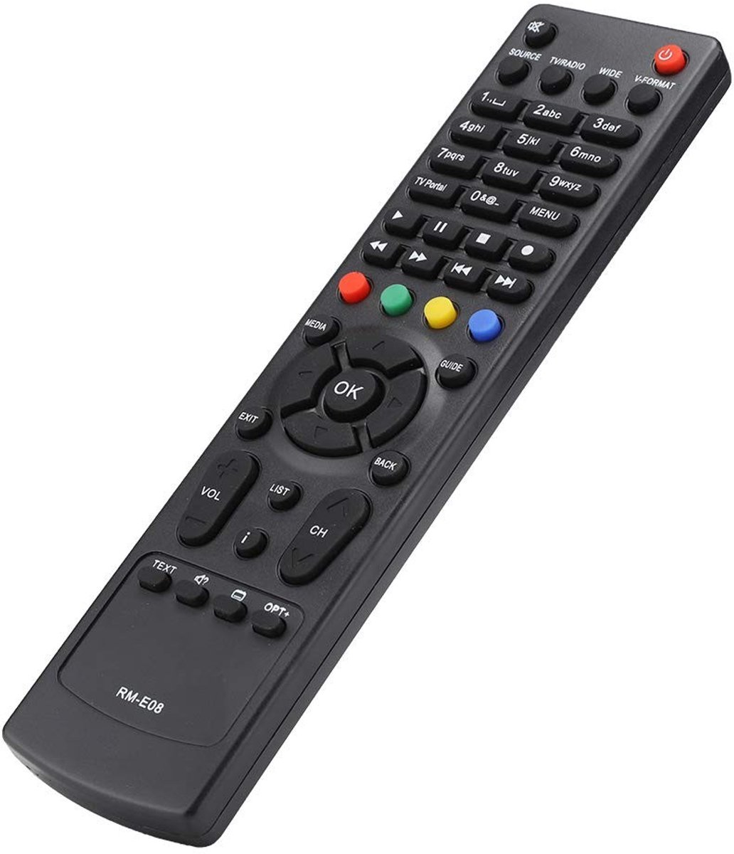 Universele Afstandsbediening voor Set Top Boxen en Smart TV Ontvangers