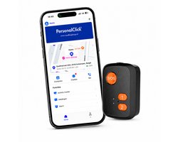PersonalClick Alarmknop Ouderen – Personenalarm met GPS & SOS – Spreek-Luisterverbinding – 4G – Waterdicht – Zonder Abonnement