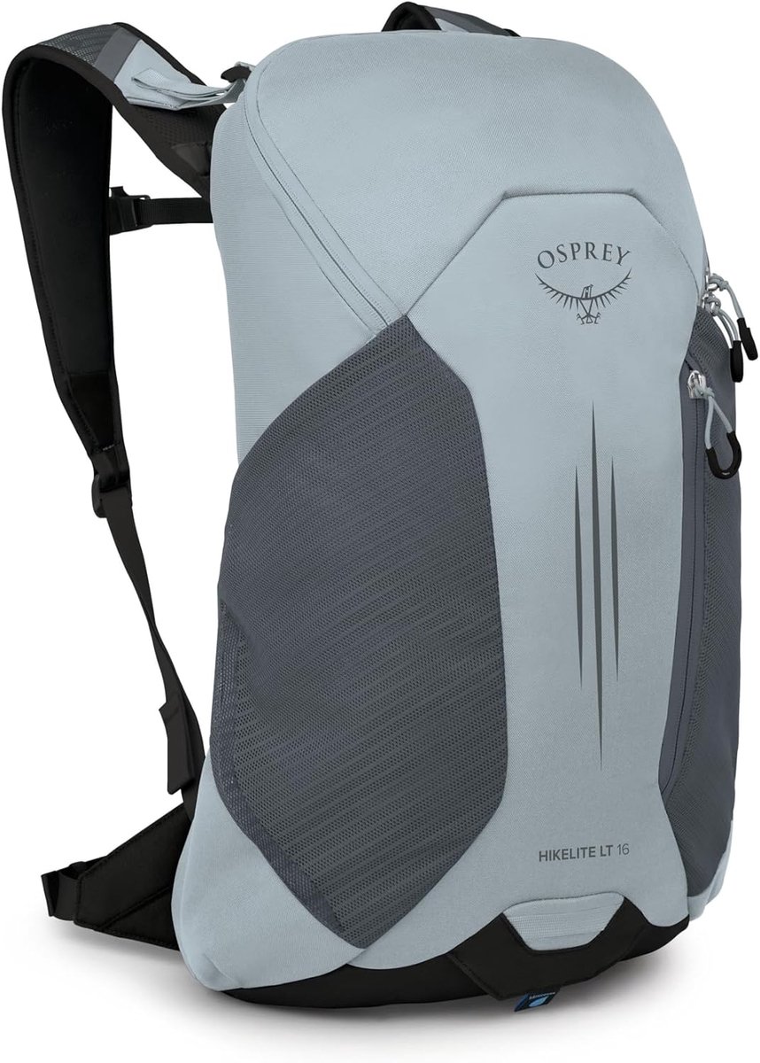 Osprey Hikelite LT 16 - Wandelrugzak - 16 Liter - AirSpeed Rugventilatie - Inclusief Regenhoes - Blauw