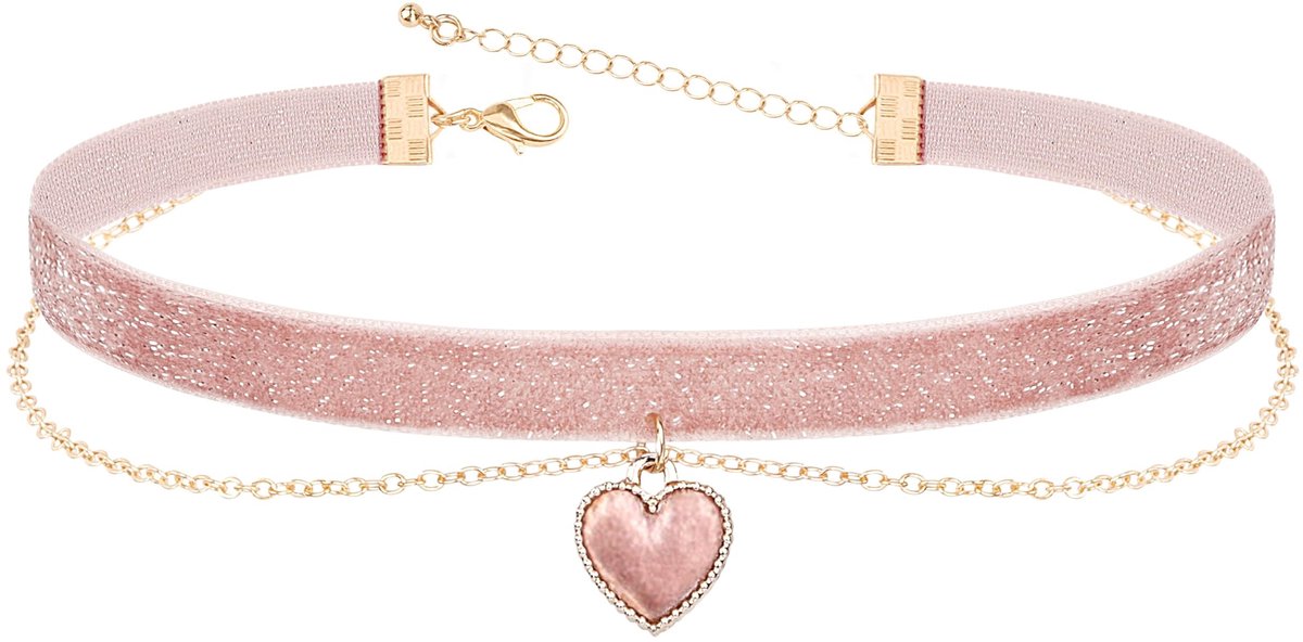 Dailygoody - Choker halsband - Gelaagd - Verstelbare ketting - Dames sieraden - Gothic stijl - Voor meisjes - Trendy ontwerp