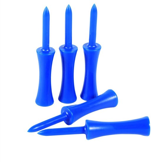 ONF3 - Golf Tees - Duurzame Golfaccessoires - 68mm Plastic - Blauw - Verminder wrijving en spin - Geschikt voor golfsporten van Onf3 — afbeelding 4