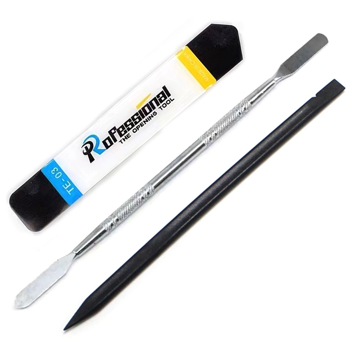 Dailygoody - Spudger Openingsgereedschap - Reparatie gereedschap - Roestvrij staal - Antistatisch - Perfect voor het vervangen van displayglas - Handi...