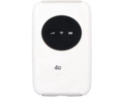Dailygoody – Draagbare 5G WiFi-router – Mobiele hotspot – 300Mbps snelheid – Wit – Modem – Geschikt voor 10 apparaten – Compact formaat