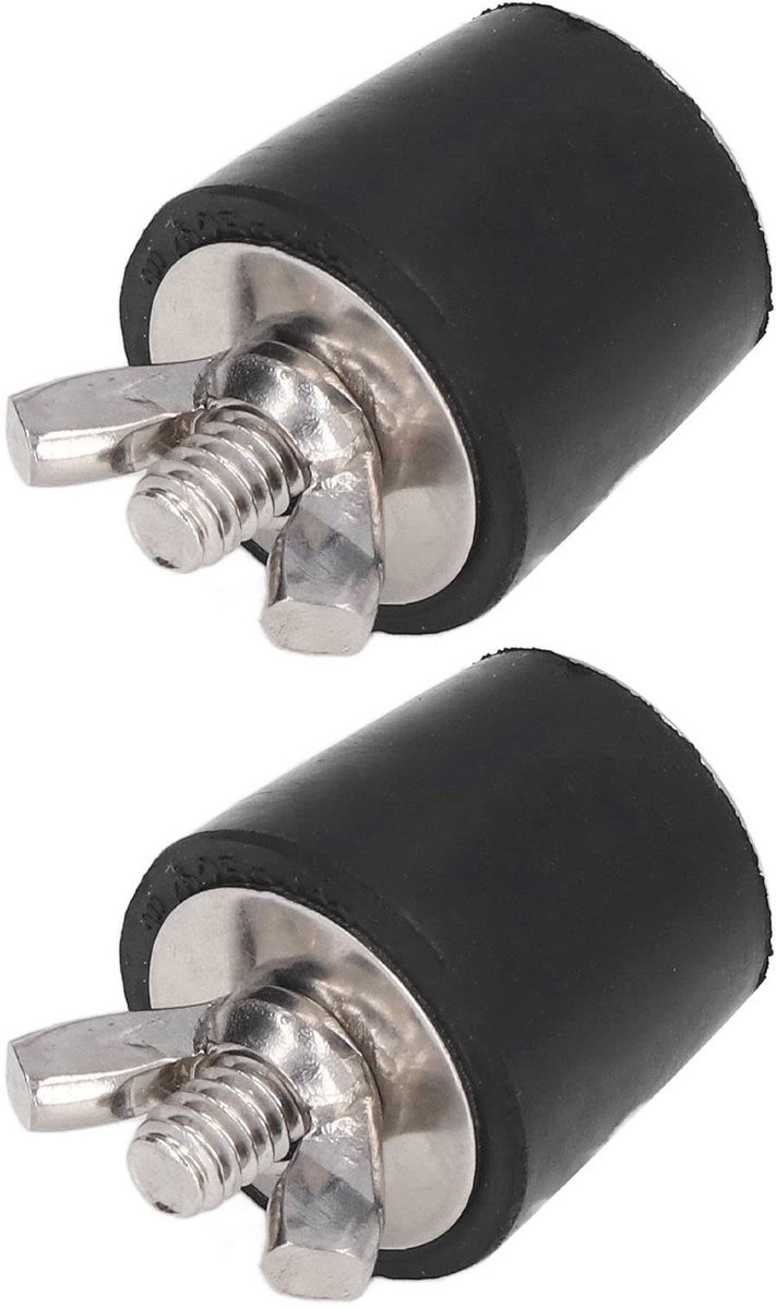 Dailygoody - Zwembad Pluggen - Rubber Pluggen - Winterklaar - Conische Afdichtingen - Zwembadaccessoires 25 Mm - Geschikt voor zwembaden - 2 Stuks