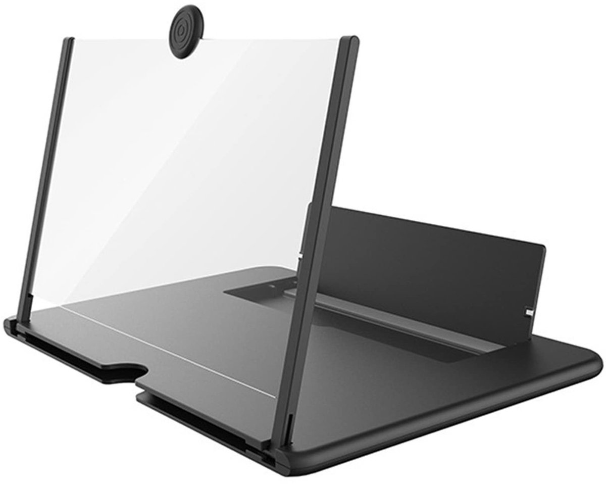 Dailygoody - Schermvergroter voor Mobiele Telefoons - 14 Inch Uittrekbaar - Draagbaar Ontwerp - Filmversterker - Oogbescherming - Geschikt voor Thuis