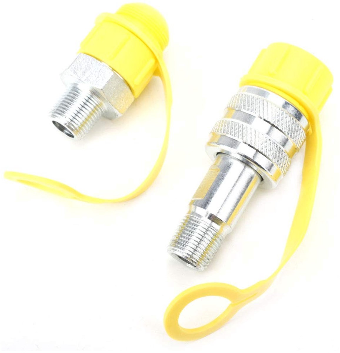 Dailygoody - Hydraulische Koppeling Set - Snelle Koppelingen voor Zg3/8 Draad - Male en Female Couplers - Duurzaam en betrouwbaar - Koppelingen - Voor