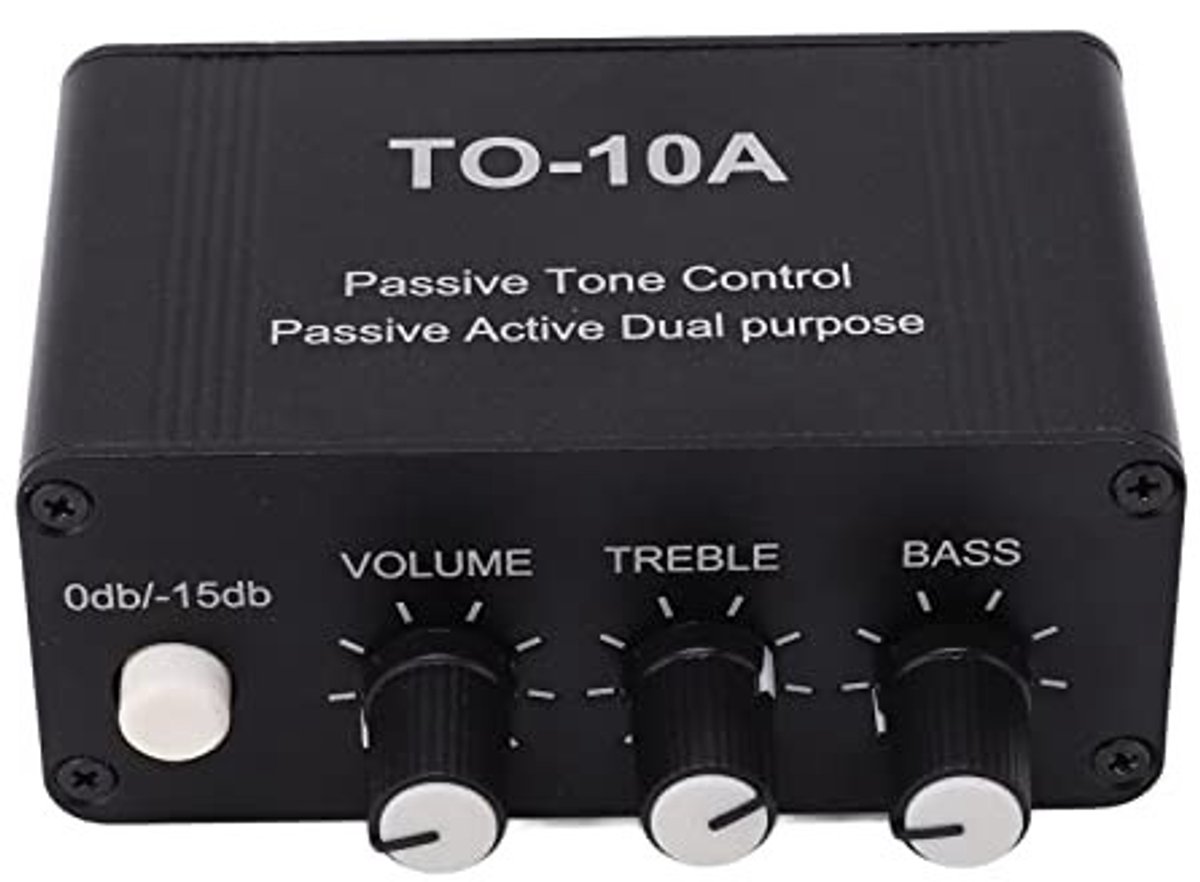 Dailygoody - NE5532 Stereo Preamplifier - Tone Control - Plug & Play Audio - Voor Speakers en Hoofdtelefoons - Hoogwaardige geluidsversterker - Ideaal