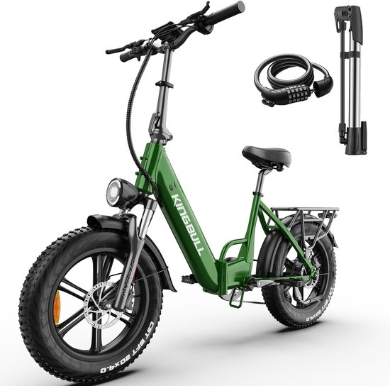 Elektrische Fatbike 20 inch vankel Literider 2.0 – 48V 250W Bafang Motor, 90 km Actieradius, Hydraulische Schijfremmen