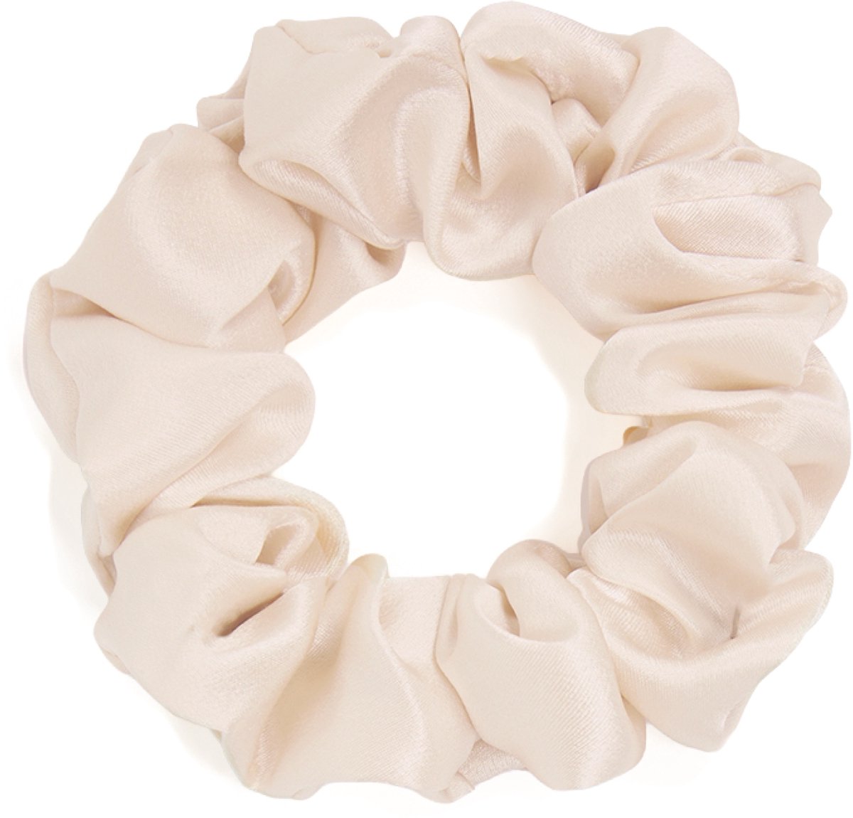 Dore & Rose - Scrunchies - Haar Accessoires - Haar Elastiek - 100% Zijden - Champagne