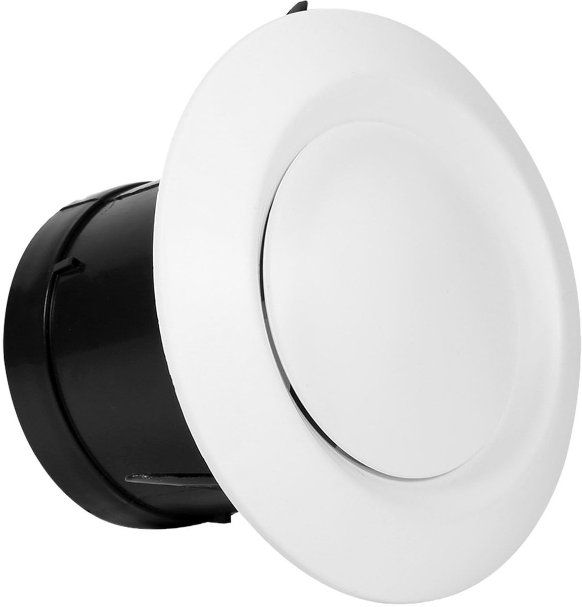 Store_9 - Ventilatieroosters - Ronde Plafonddiffuser - Eenvoudige installatie - Wit - Afzuigventilator - Geschikt voor Badkamer en Keuken