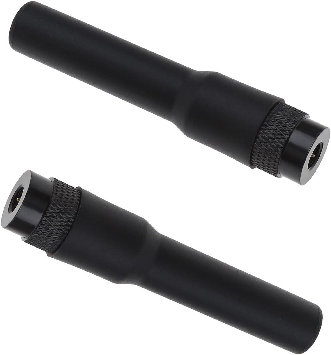 Dailygoody - Walkie Talkie Antenne - Dual Band Antenne - Flexibel en Hoogwaardige Versterking - 7 cm - SMA-M Antenne - Geschikt voor VHF en UHF - 2x S