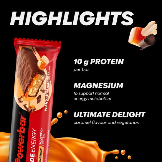 Powerbar energiereep - Ride Energy Bar - Peanut Caramel - 18x55 g van Merkloos — afbeelding 3