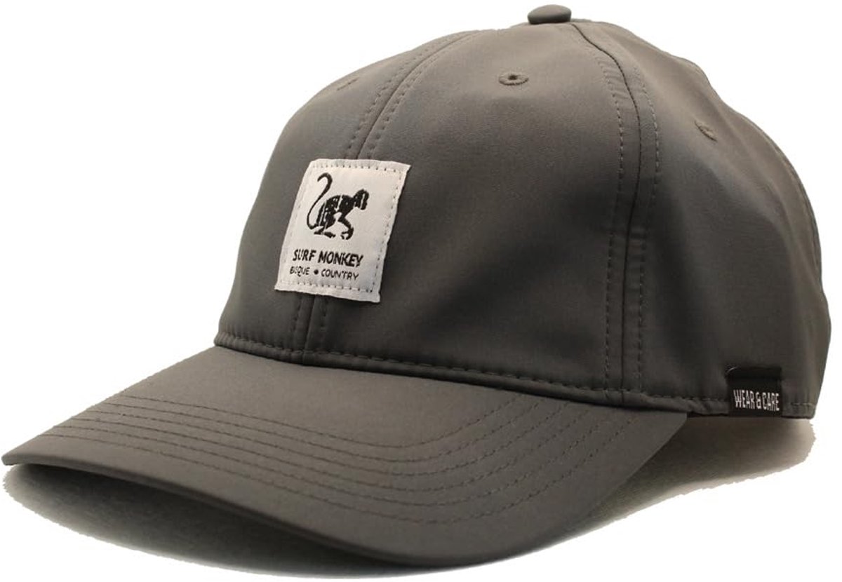 Sportpet - Gerecycled - Waterafstotend - UPF50 / Eén maat (Grijs)