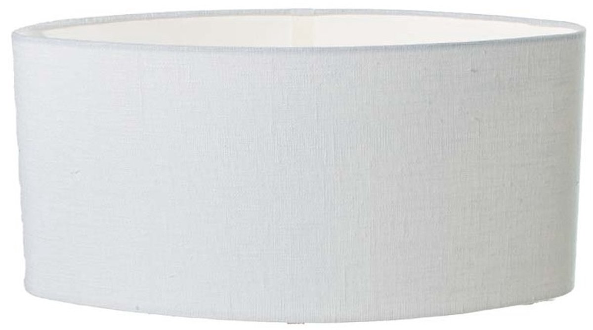 Lampenkap Ovaal Linnen Wit 40cm