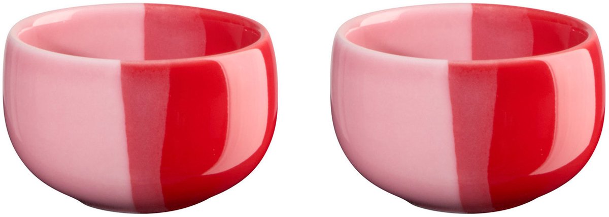 ASA Selection joy set van 2 eierdopjes, aardbeiensmoothie Ø 4,7 cm, 16411286