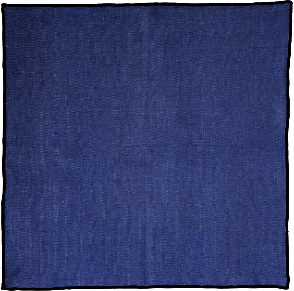 ASA Selection servet Deep Blue, stoffen servet, halflinnen, blauw, 45 x 45 cm, 37772065