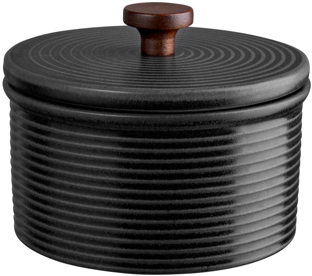 ASA Selection kitchen art voorraadpot, zwart Ø 13,5 cm, 4529190