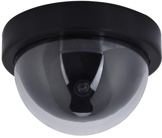 Allecto - Dummy CCTV Dome Camera - Beveiligingscamera met LED Licht - Binnen en Buiten gebruik - Effectieve beveiliging - Valse camera - Realistis van Merkloos — afbeelding 2