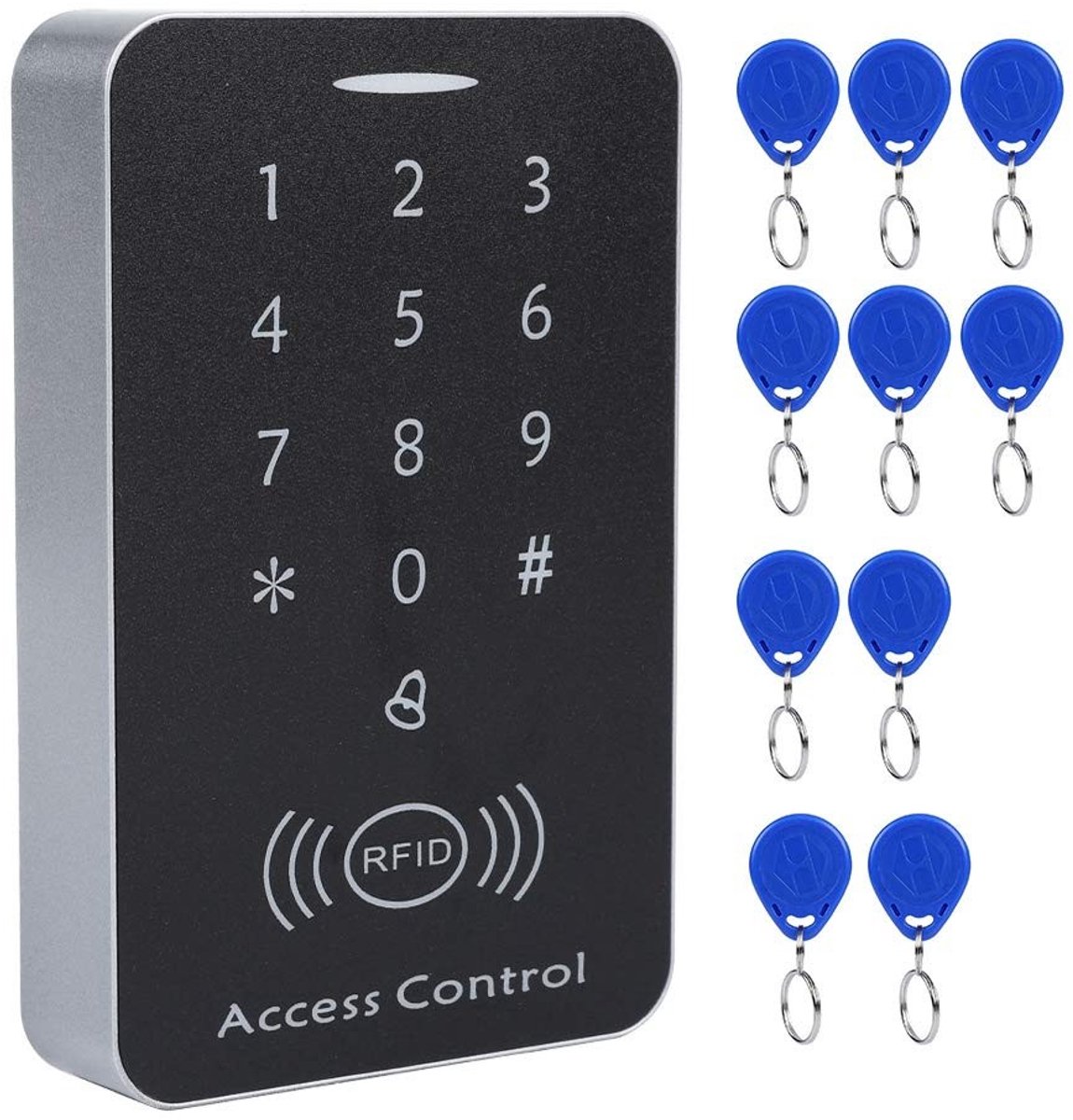 Dailygoody - Toegangscontrole Toetsenbord - Waterdicht en Verlicht - Metalen Afstandsbediening - Technologie - Sleutelcontroller - Ideaal voor Be...
