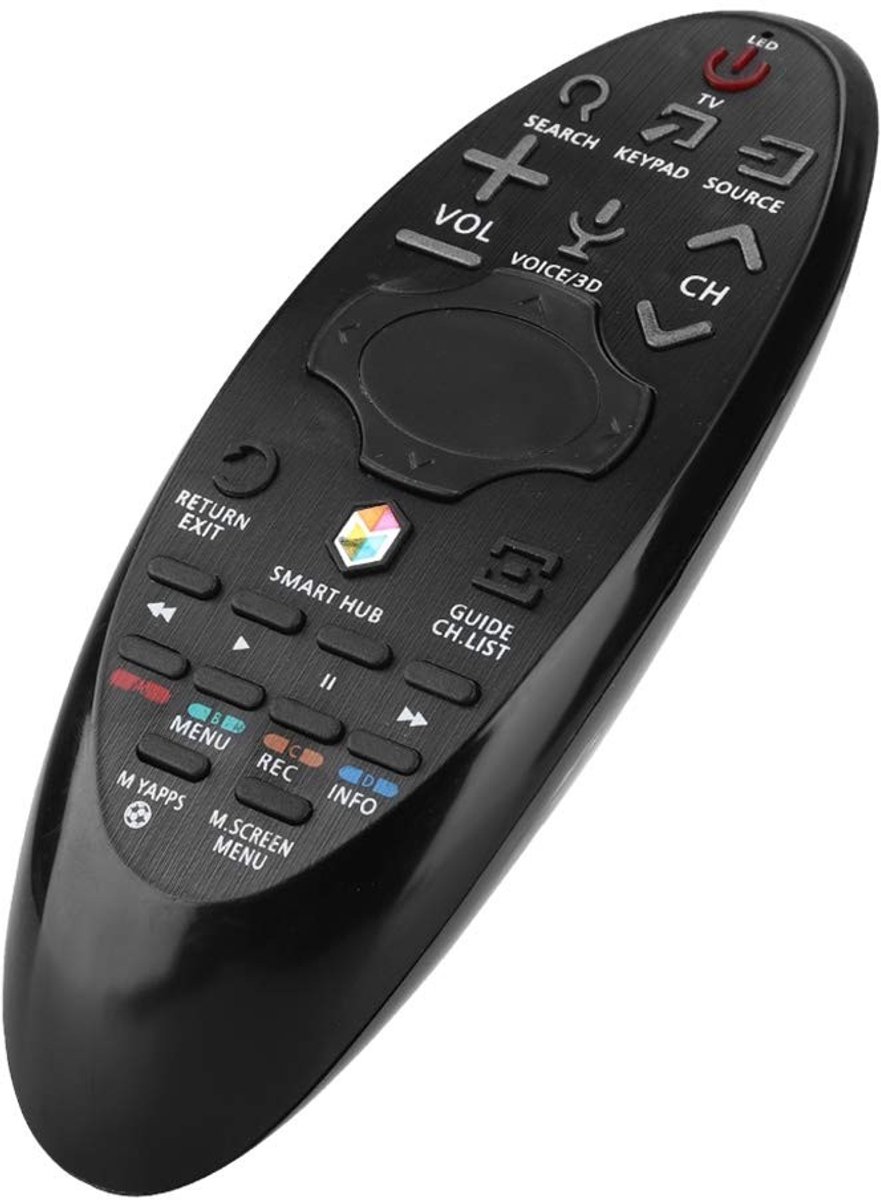 Dailygoody - Universele Afstandsbediening - TV Afstandsbediening - Gebruiksvriendelijk - Zwart - Multifunctioneel - Geschikt voor LCD TV - 23 Knoppen
