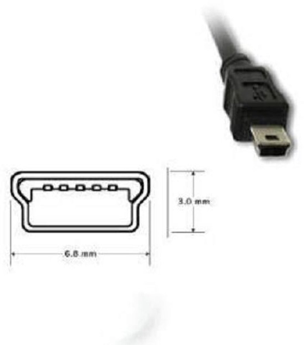 USB-kabel - Compatibel - Vervangende - Camera - Handycam - DCR-TRV140 DCR-TRV240 DCR-TRV245E.