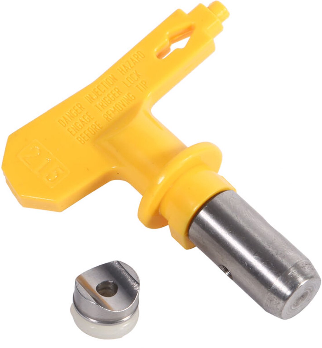 Omkeerbare wolfraamcarbide spuitmondstukken geschikt voor airless spuitpistolen, geschikt voor huis en tuin.