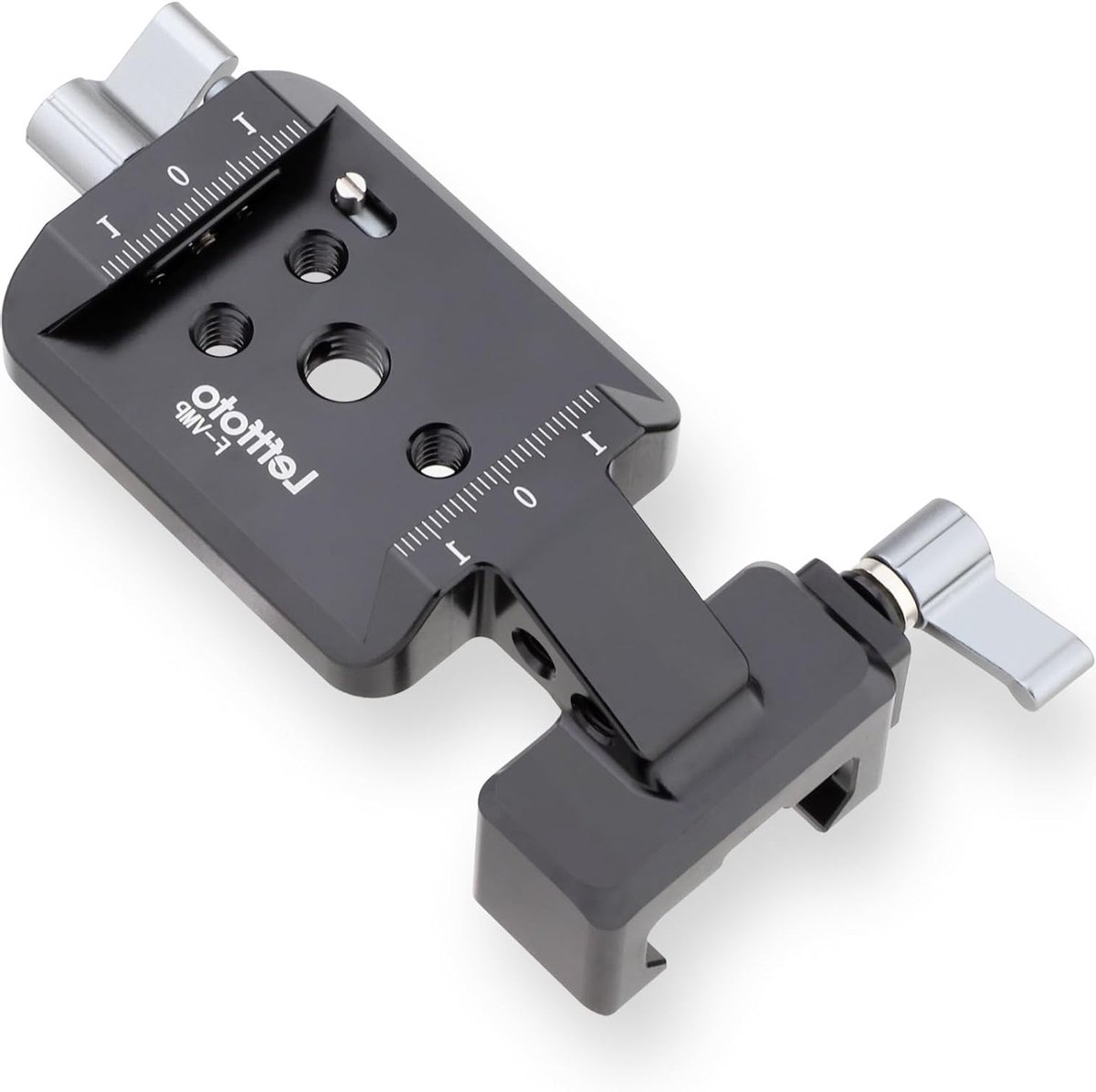 Verticale Bevestigingsplaat voor Gimbal met Klem voor DJI 3 Pro, 3 of 2 Camera Stabilizer - Ideaal voor Stabilisatie en Professionele Opnames