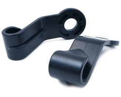Allecto - Auto Hoofdsteun Haken - Handtas Organisator - 4-Pack - Zwart - Voorraad Organisatie - Handig en Praktisch - Voor in de Auto - Kleur Zwart