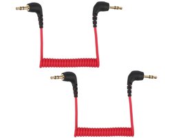 Dailygoody - Microfoon Kabel - 3.5mm Microfoon Kabel - Draadloos Pro - 2 Stuks - Geluidsapparatuur - Professionele Opname - Geschikt voor DJI Mic