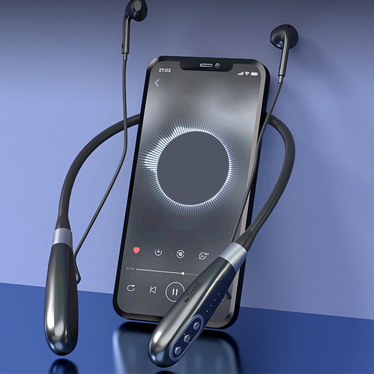 Dailygoody - Pyhodi Draadloze Headset met Geluidskaart - 400mAh Batterij voor Karaoke en Live Streaming