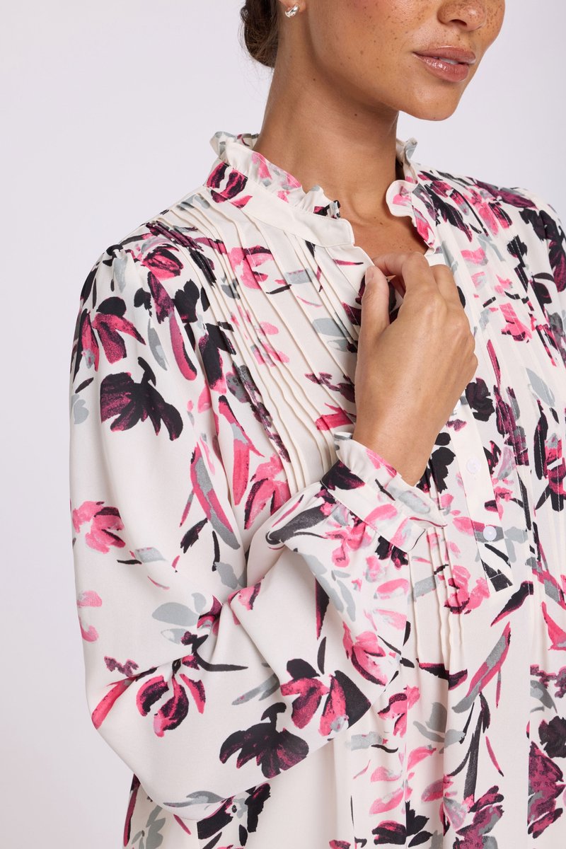 Pleated Front Tunic
