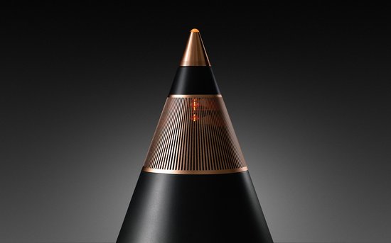 TRETTITRE TreSound1 Snow Peak - Concrete - 3-weg Hi-Fi bluetooth speaker - 120W - wit beton — afbeelding 4