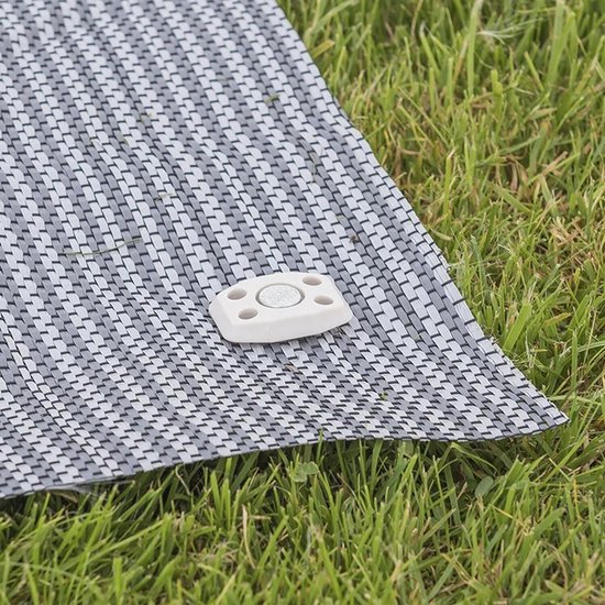 Proplus Grondzeilpennen - 20x stuks - metaal - voor grondzeilen / tenttapijten / tentharing - 10 cm van ProPlus — afbeelding 4