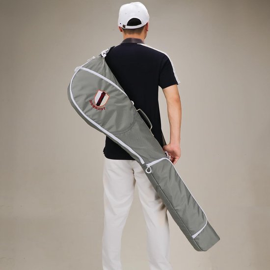 Lichte en Vouwbare Golf Tas van Nylon voor Draagbare Golfclubs, Perfect voor Training en Reizen — afbeelding 4