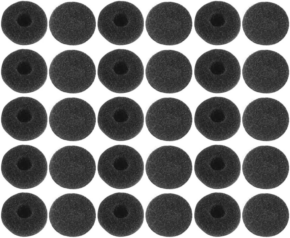 30 Stuks Schuim Oordopjes, Oorkussens, Vervangende Spons Covers voor Geluiddemping en Comfort