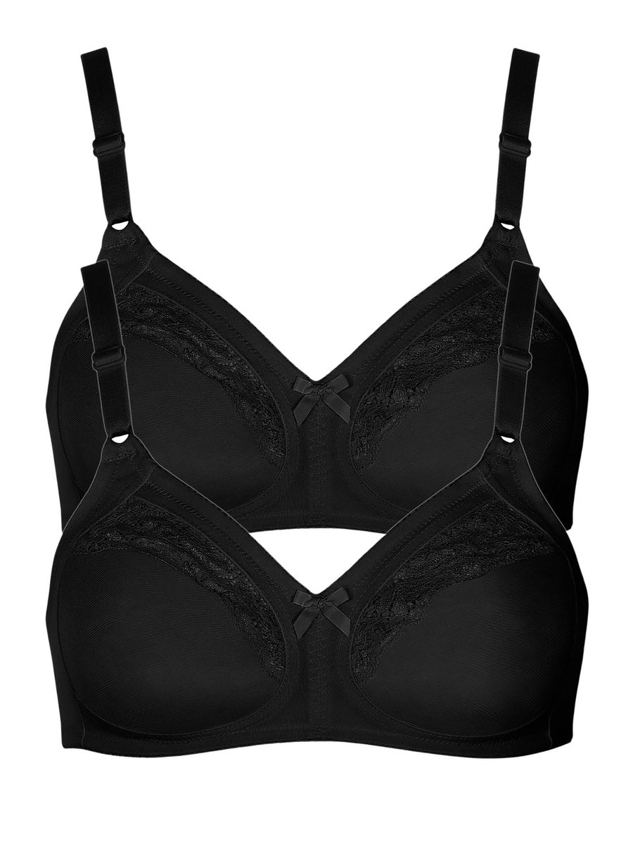 2-pack BH zonder beugel Minca