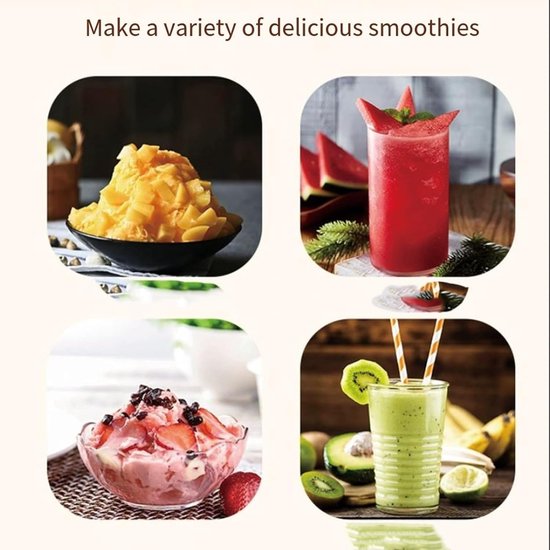 Mini-ijsschaaf Voor Thuis, Handmatige Ijsmaker, Draagbare Smoothiemaker, Ijsschaaf Met Roestvrijstalen Messen, Ijscrusher Voor Buitenfeesten (1pcs) van MINI — afbeelding 3