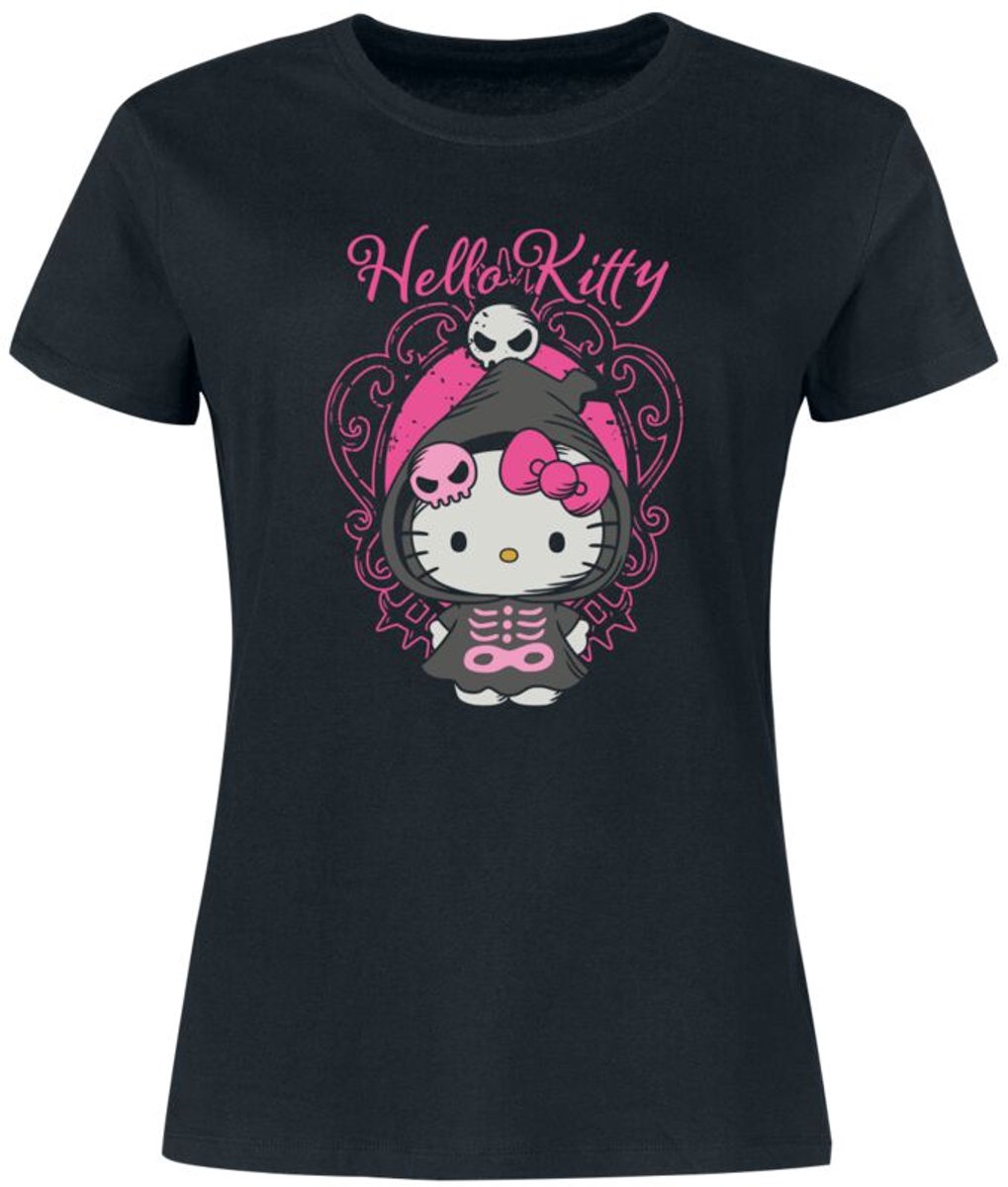 Hello Kitty Hello Kitty Dames T-shirt - zwart - M