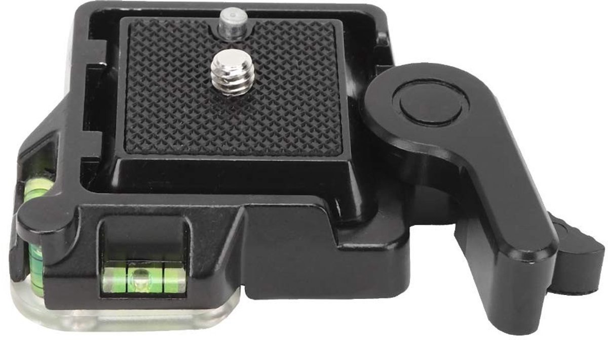Dailygoody - Snelkoppelingsplaat - QR40 Aluminiumlegering - Universele klemhouder - Zwart - Camerastatief - Geschikt voor fotografen