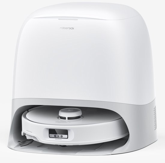 Roborock Qrevo Curv - Robotstofzuiger met multifunctioneel station 3.0 - 18500 Pa - Anti-klit systeem