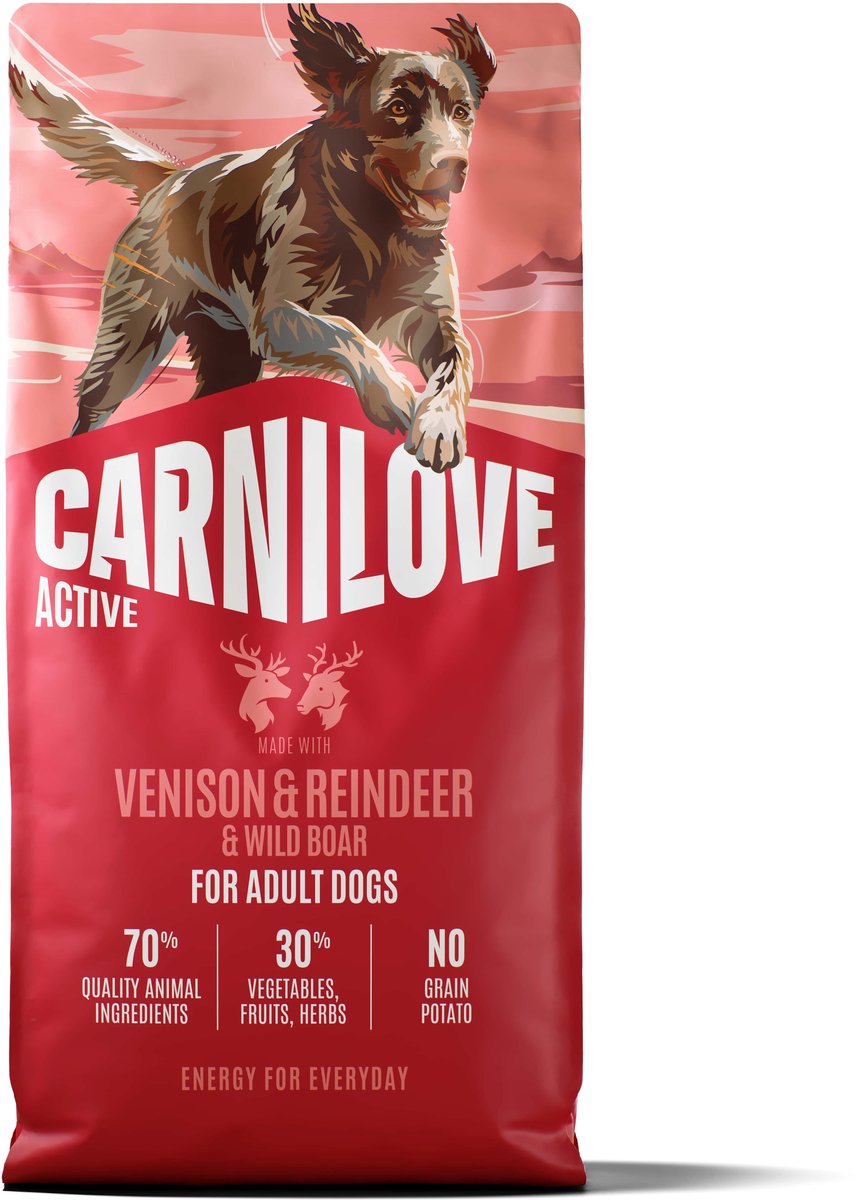 Carnilove Carnilove active adult all breeds venison / reindeer / wild boar