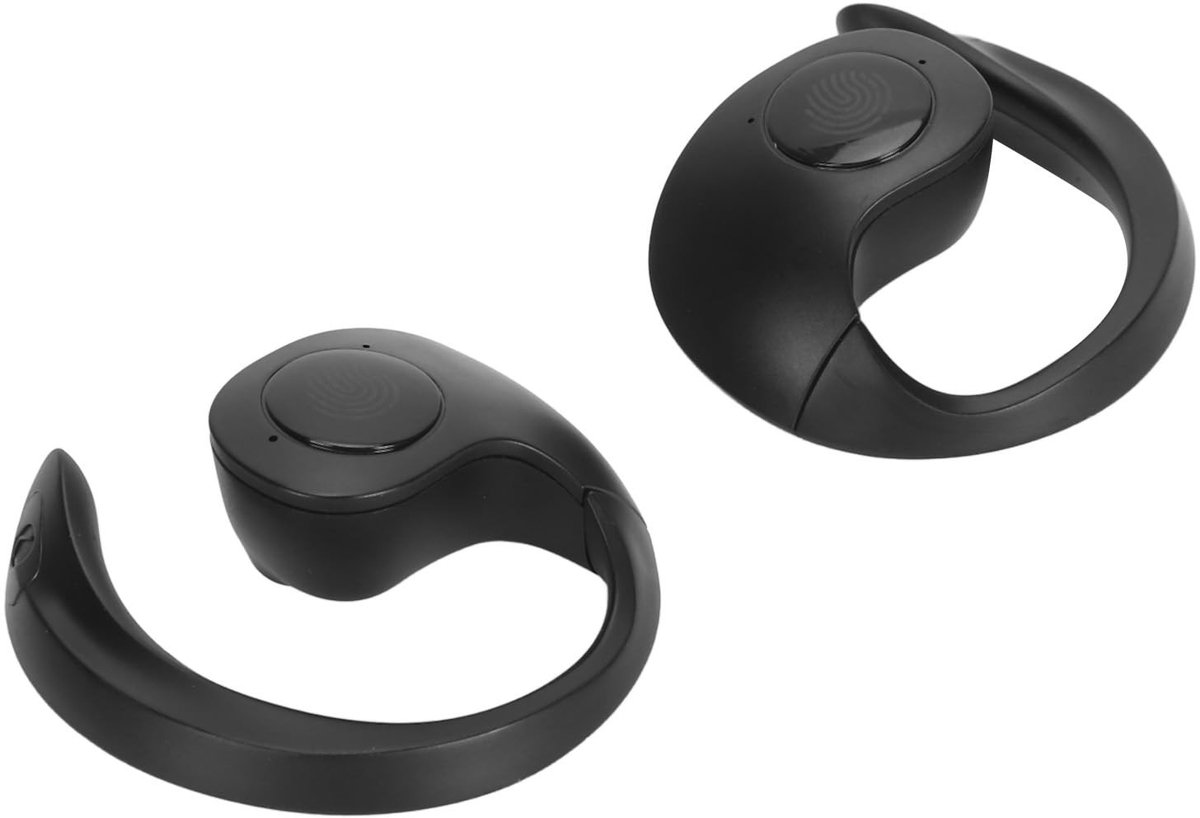 Dailygoody - Oordopjes voor Taalvertalers - Draadloze Bluetooth-vertaler - Zwart - Tweewegvertalerapparaat - Geschikt voor Reizen - Vertaalapparaat vo