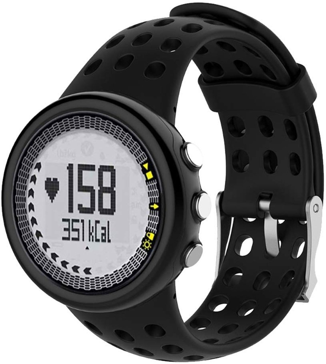 Store_7 - Polsband - Smartwatch Polsband - Comfortabel - Siliconen Rubber - Armband - Geschikt voor M1 M2 M4 M5 - Kunststof