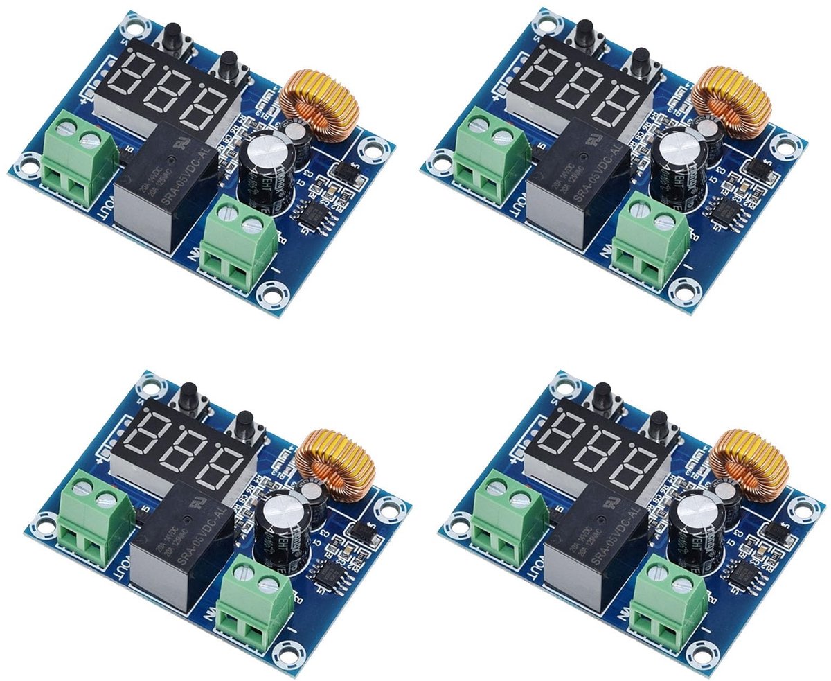 Dailygoody - Accubewaker - Laagspanningsbeveiliging - Programmeerbare schakelaar - DC 12 V-36 V - Batterijbescherming - Geschikt voor voertuigaccu's -