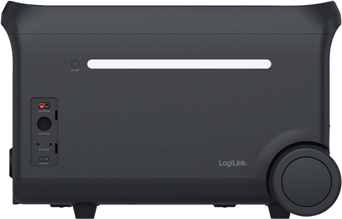 LOGILINK Professional Draagbare powerbank, 3000 W, LiFePO4-batterij, compatibel met Tuya, zwart – foto 5