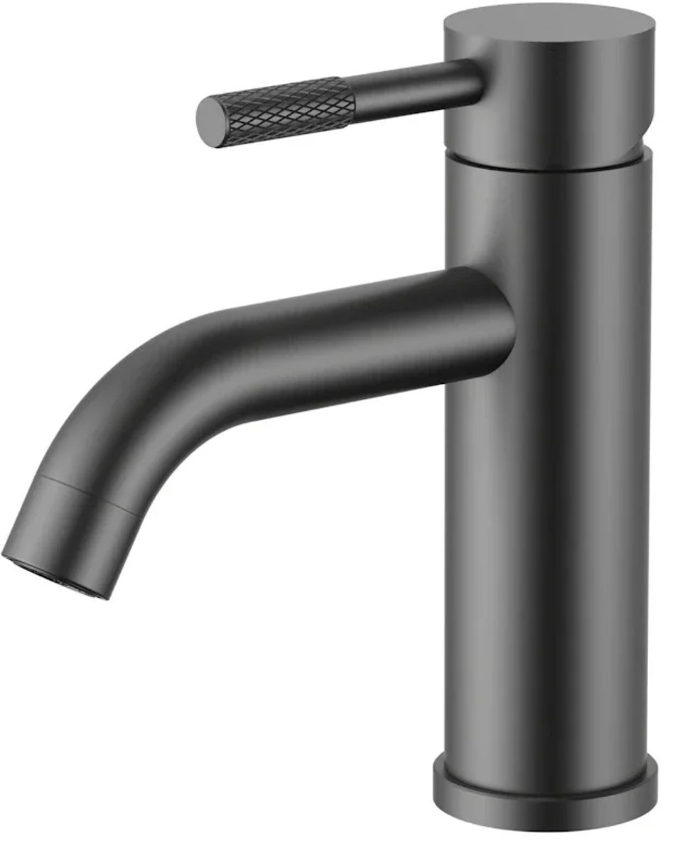DutchLine - S-Grip Wastafelkraan – Gunmetal